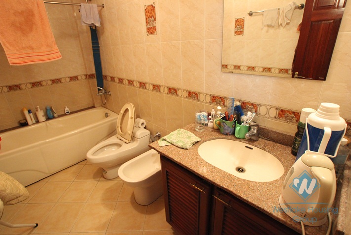 Furnished house available for rent on Au Co street, Tay Ho, Hanoi